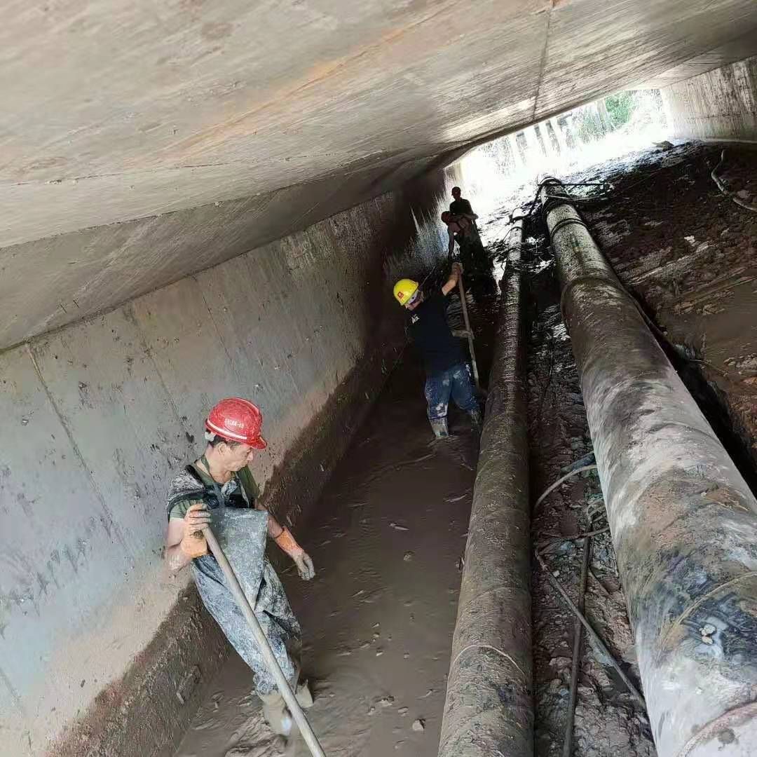 沙坡头工业管道清淤