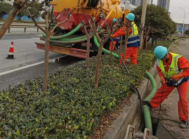 沙坡头市政管道清淤